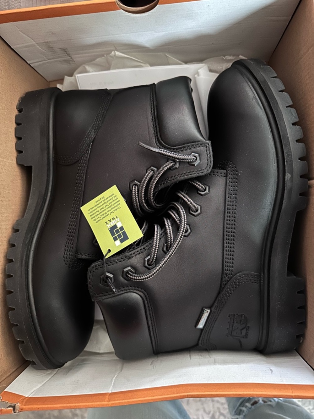 Timberland PRO Black Work Ankle Boots